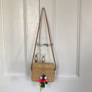 Nannacay straw purse